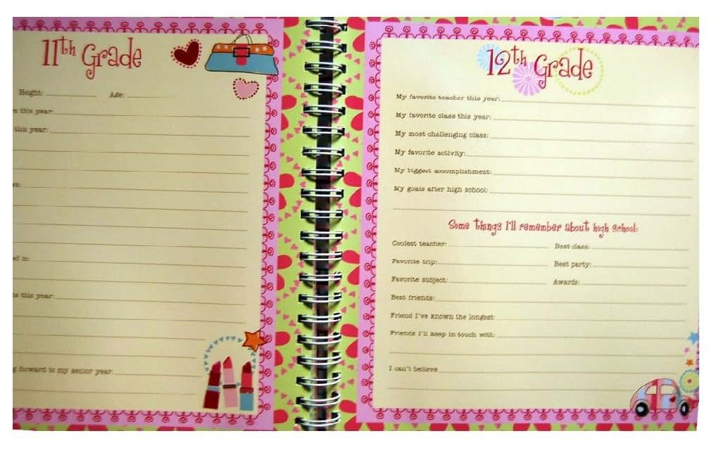 School Years Sweet Memories Deluxe Album Girl Book by Publications International