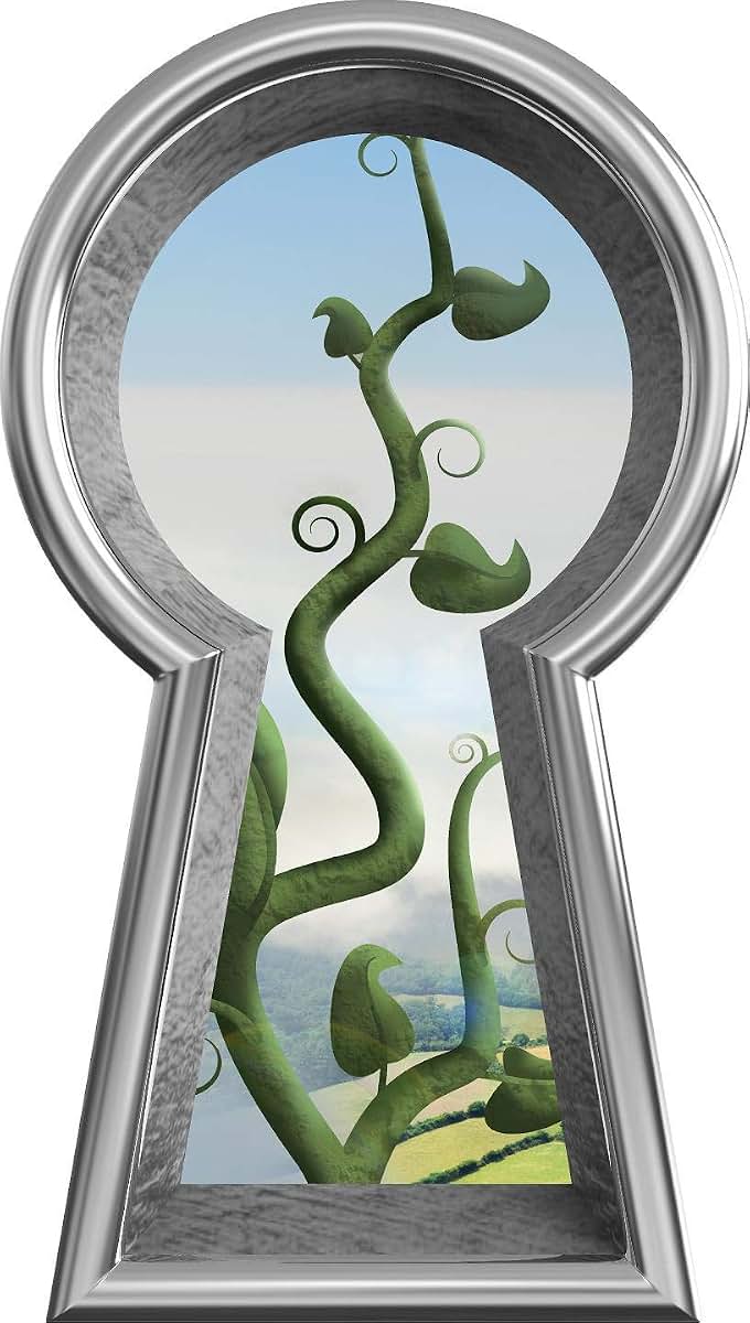 Stickit Graphix Silver Keyhole Wall Decal