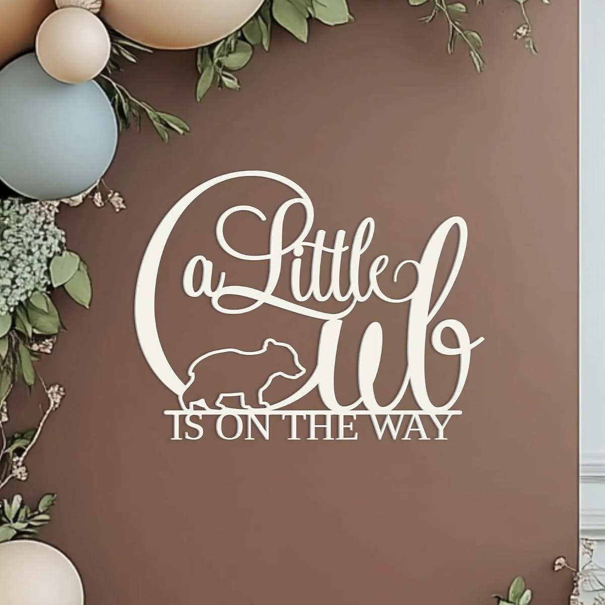 Qwtowfm A Little Cub Is On The Way Sign