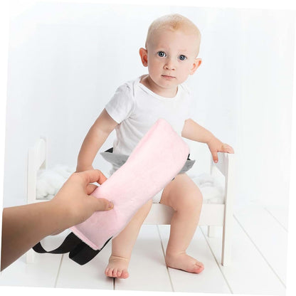 ifundom Adjustable High Chair Waist Strap for Infants, Pink Cotton Belt