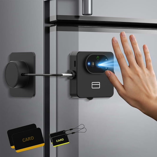 Keylesslife Palm Vein Fridge Lock,Smart Refrigerator Lock,Cabinet Locks Baby Proofing