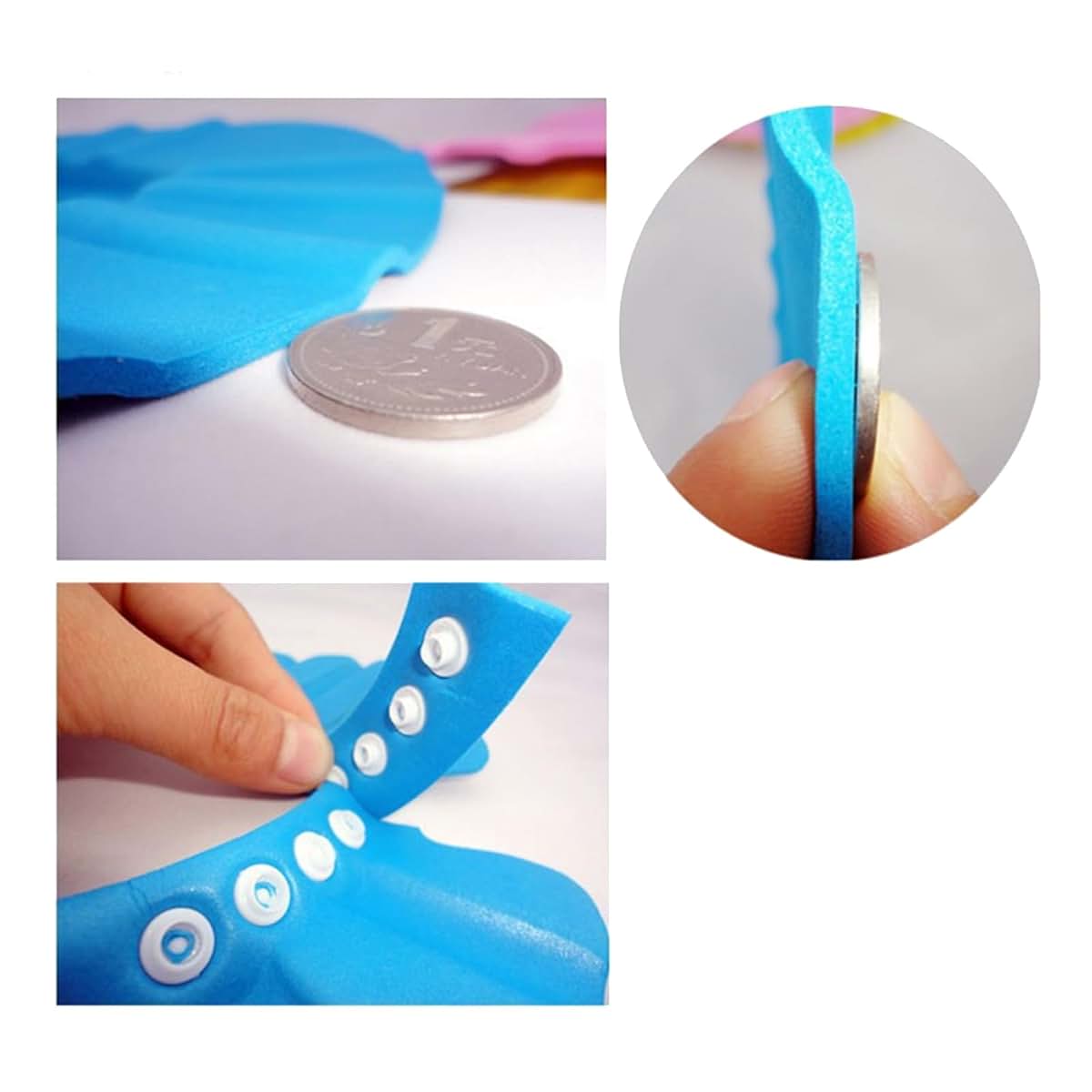 Kstzgta Adjustable Shower Cap For Children With Earmuffs (photo 3)