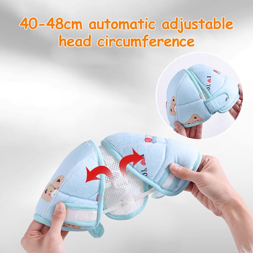 corfhy Baby Safety Helmet, Breathable Anti-Collision Infant Head Protector with Adjustable Fit