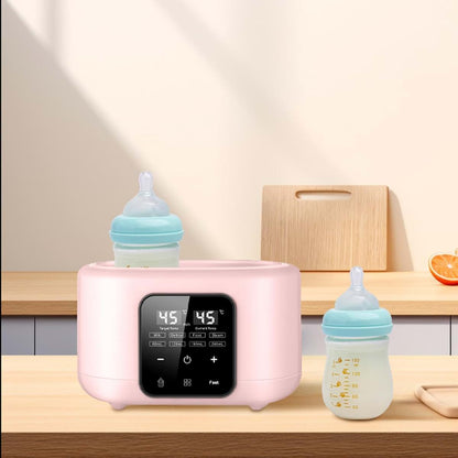 HEALT Double Bottle Warmer with Smart Temperature Control in Pink (photo 2)
