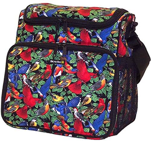 Broad Bay Wild Birds Diaper Bag With Changing Pad