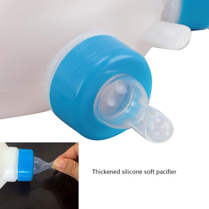 Fockety Lamb Milk Feeder Bottle With 6 Pacifiers (photo 4)