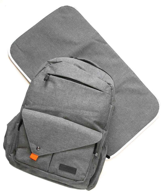 Bagwerx Backpack Diaper Bag with Changing Pad and Insulated Pockets