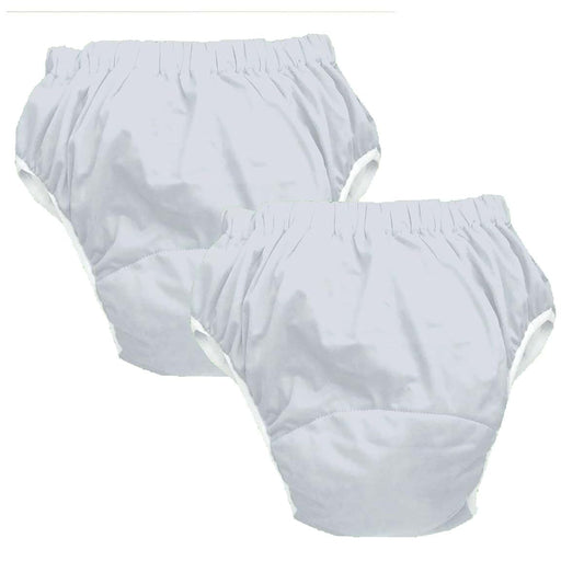 Zakeke Washable Adult Diaper Cover Incontinence Pant, 2 Pack
