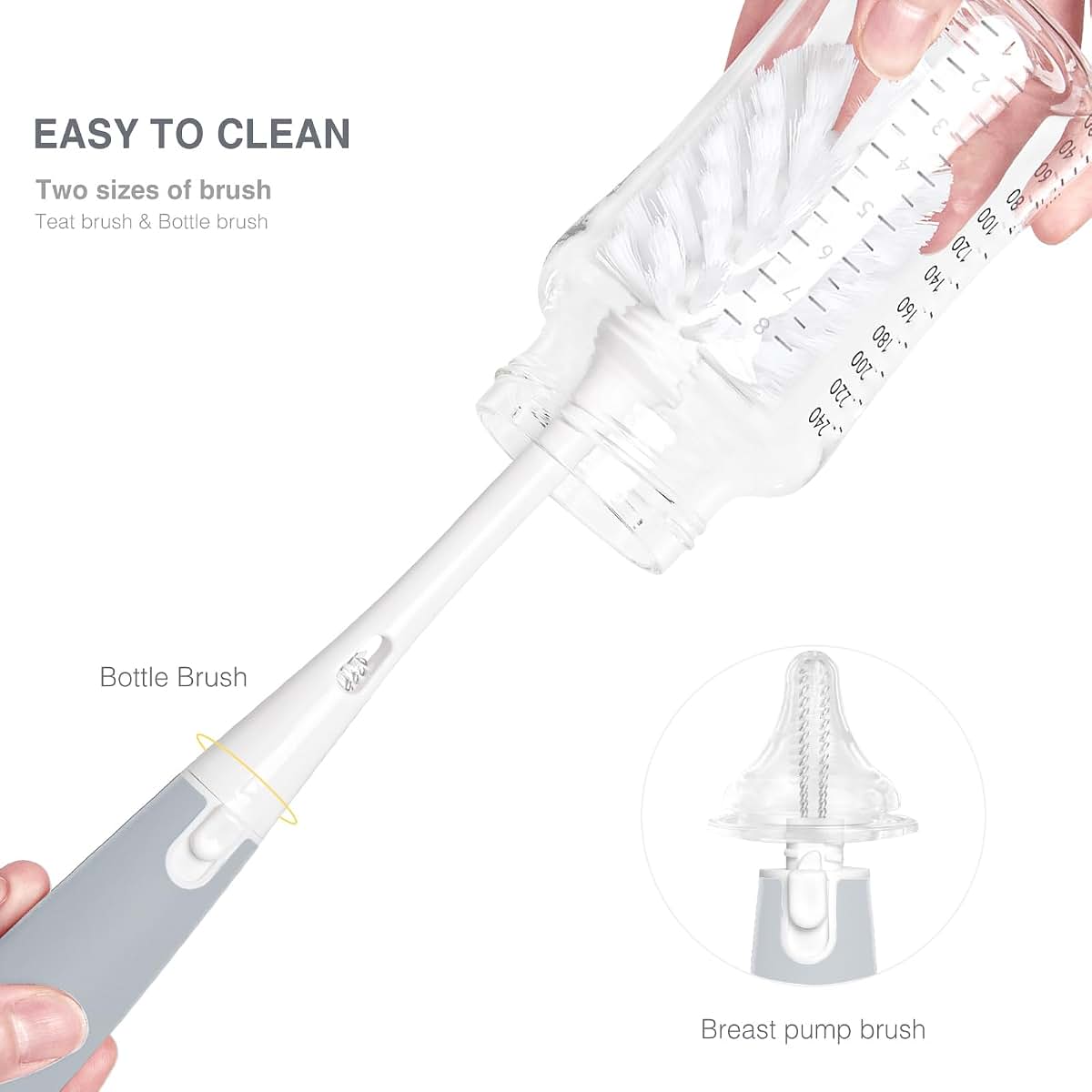Termichy Travel Bottle Drying Rack and Cleaning Kit
