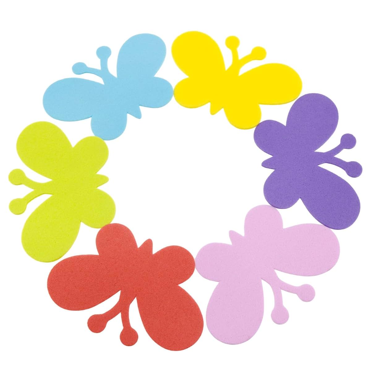 Butterfly Foam Stickers for Decorative Nursery Wall Decor