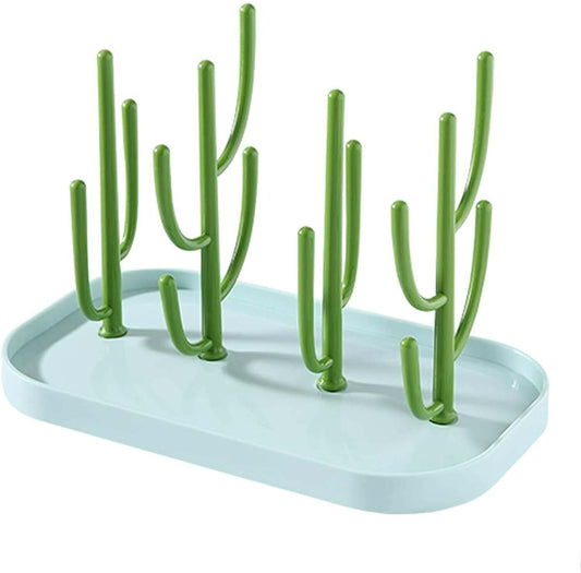 Magik Portable Baby Bottle Drying Rack In Bluish Green
