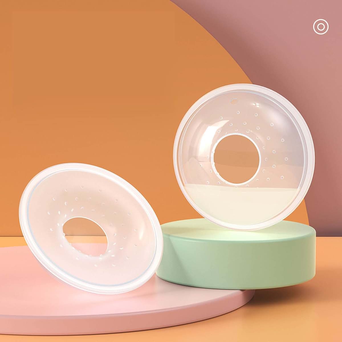 Breast Shells Breast Milk Saver for Breastfeeding Relief Silicone Milk Collector