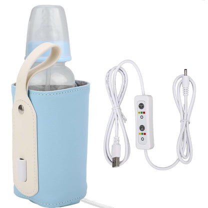 Pilipane Portable Baby Bottle Warmer, Blue
