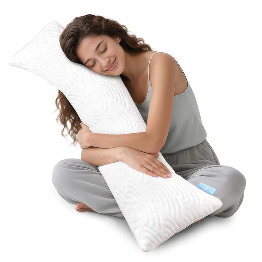 Schnauzer Home Memory Foam Body Pillow With Removable Cover