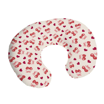 Cstdyfrv Valentine Cherry Nursing Pillow Cover 22x18 Inch (photo 2)