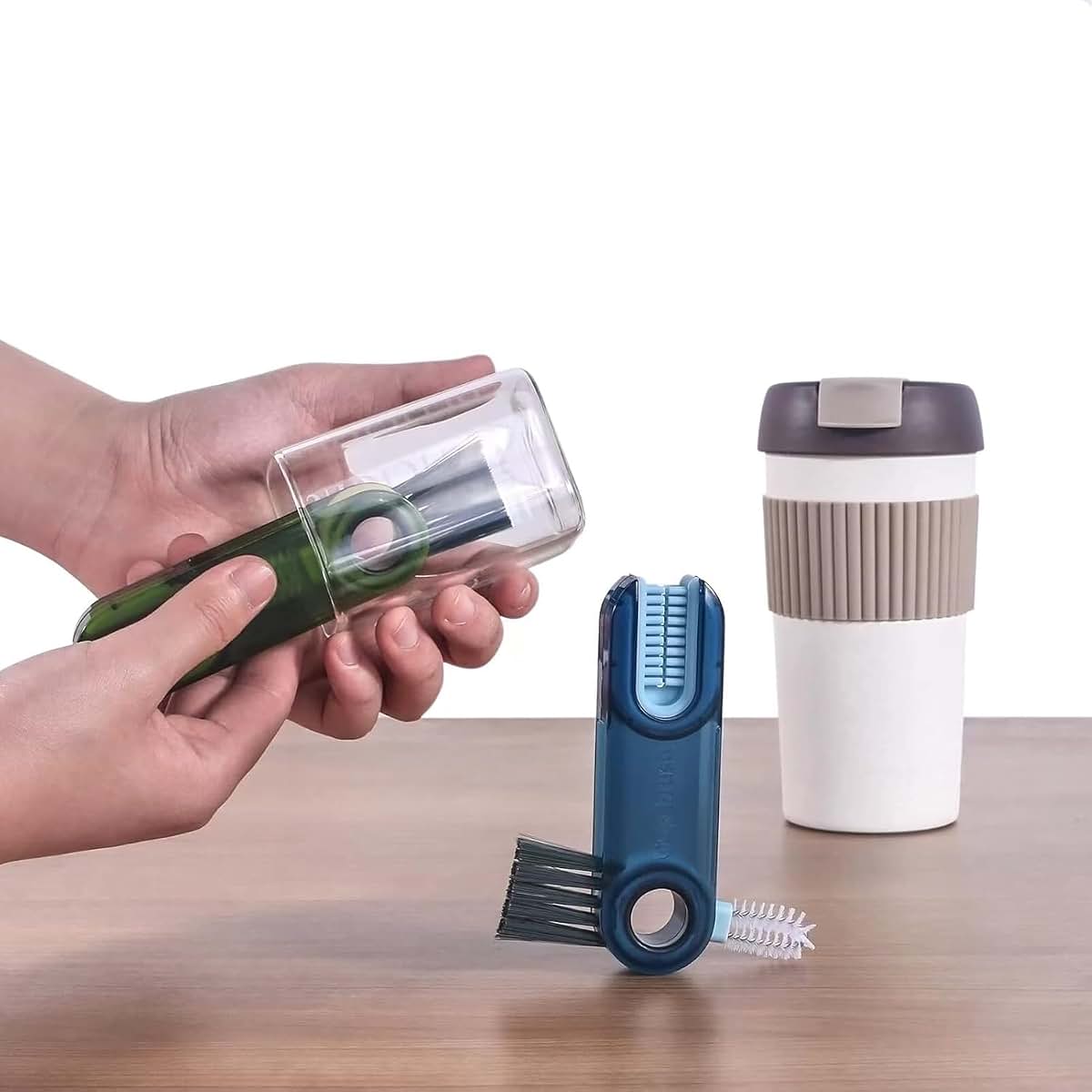 Usoyuso 3 in 1 Cup Lid Gap Cleaning Brush Set, Multifunctional Insulation Bottle Cleaning Tools, Mutipurpose Tiny (photo 2)