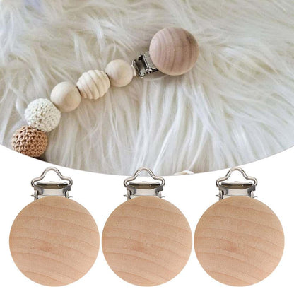 Alvinlite Beech Pacifier Clip 1.18inch Toy Strap Clip Small Accessories DIY Pacifier Holder Clip 5Pcs Soother (photo 4)