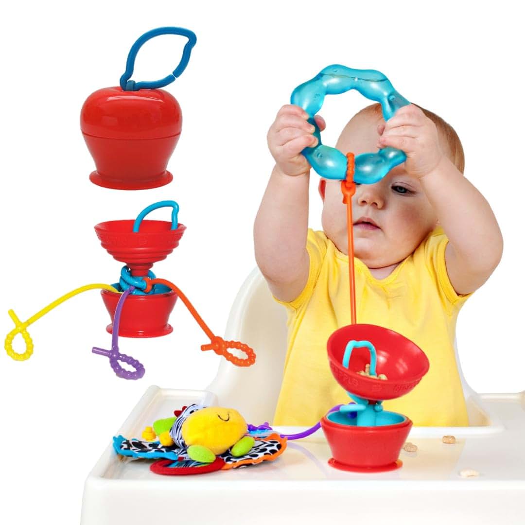 Grapple Suction Toy Holder for High Chair and Stroller