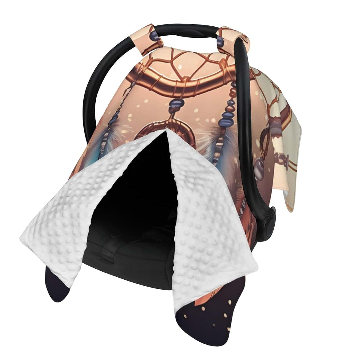 GDSHJKLW Baby Car Seat Canopy Cover, Native American Dream Catcher (photo 2)