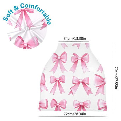 Soft Breathable Multiuse Baby Car Seat & Nursing Cover