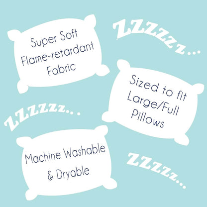 My Bambino Personalized Toddler Pillowcase - Western Cowboy Design (photo 3)