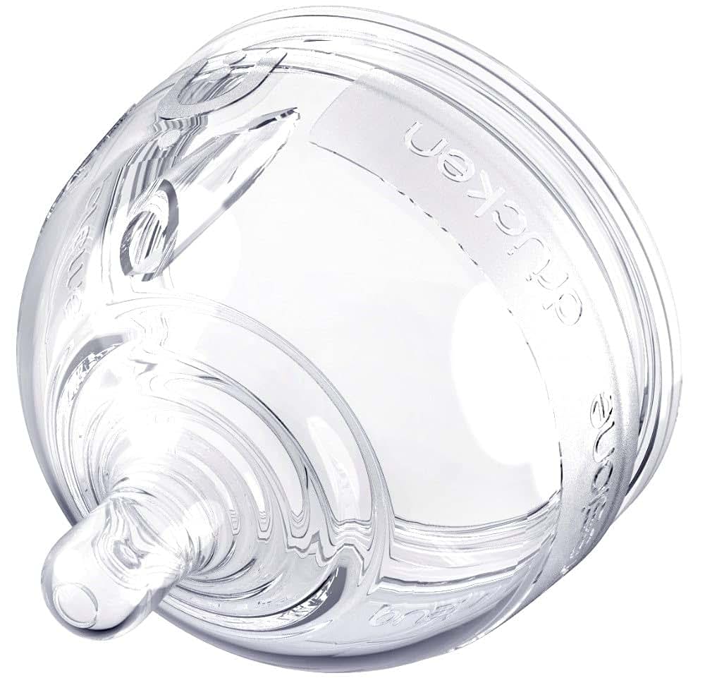 INTTERO Breast-Mimic Anti-Colic Vent Nipples, Extra Flow 3-Pack