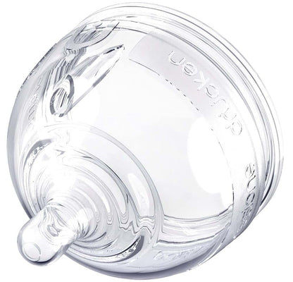 INTTERO Breast-Mimic Anti-Colic Vent Nipples, Extra Flow 3-Pack