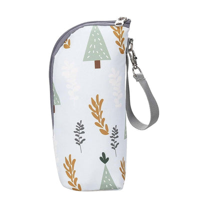 Rhinoon Insulated Baby Bottle Bag, Portable Breastmilk Storage Tote, Oxford Cloth Waterproof Feeding Bottle Pouch, for