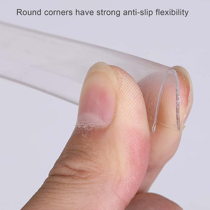 Topjia Wall Corner Protector 2-Pack Clear Self-Adhesive Strips