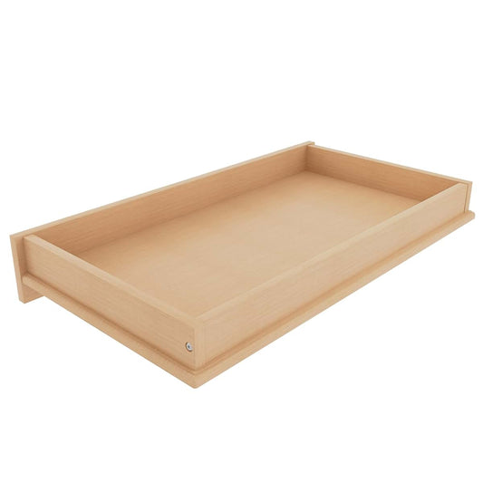 Evolur Baby Changing Tray Topper for Cove 3 Drawer Dresser, Natural Oak