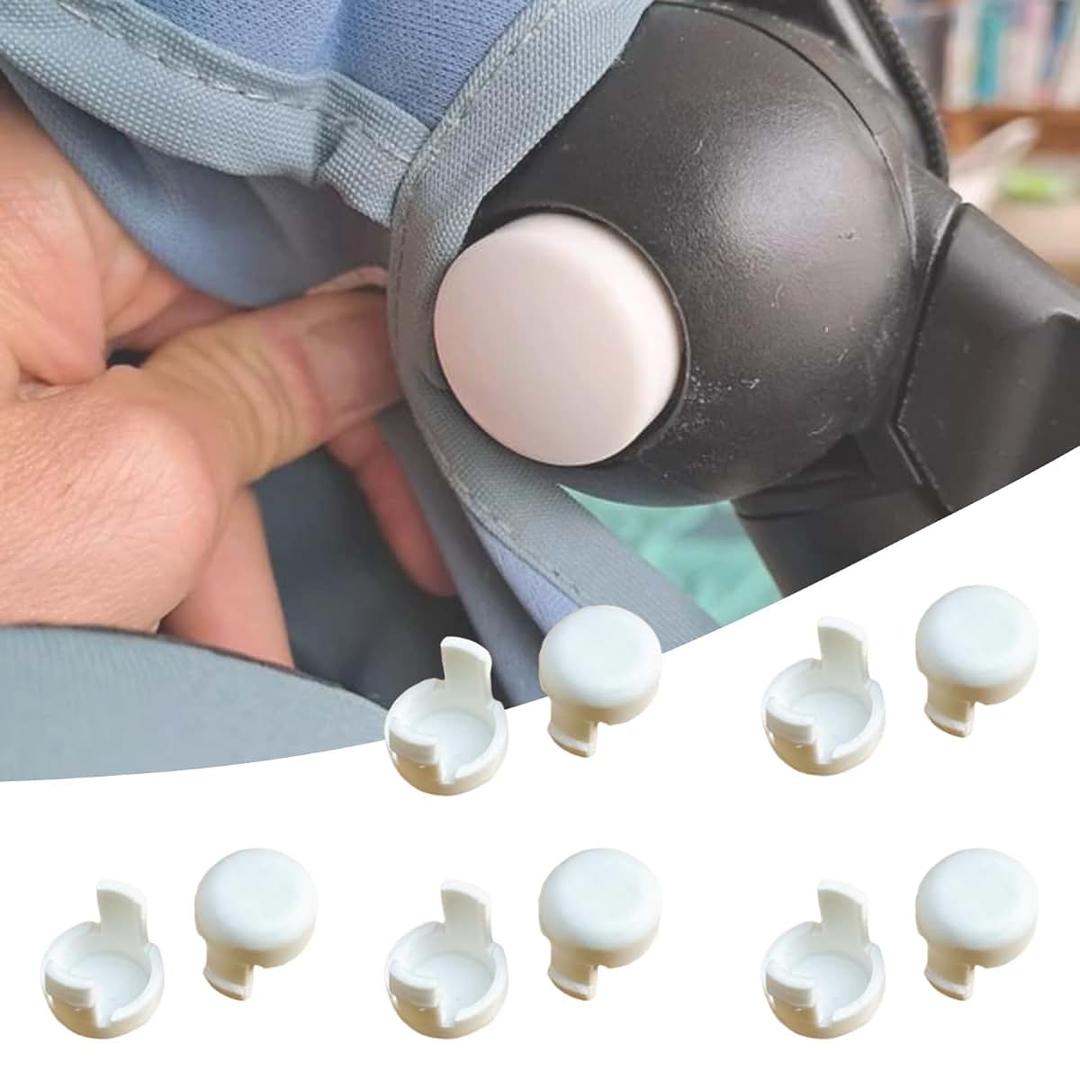 Babyzen Yoyo Stroller Folding Handle Button 10 Pcs