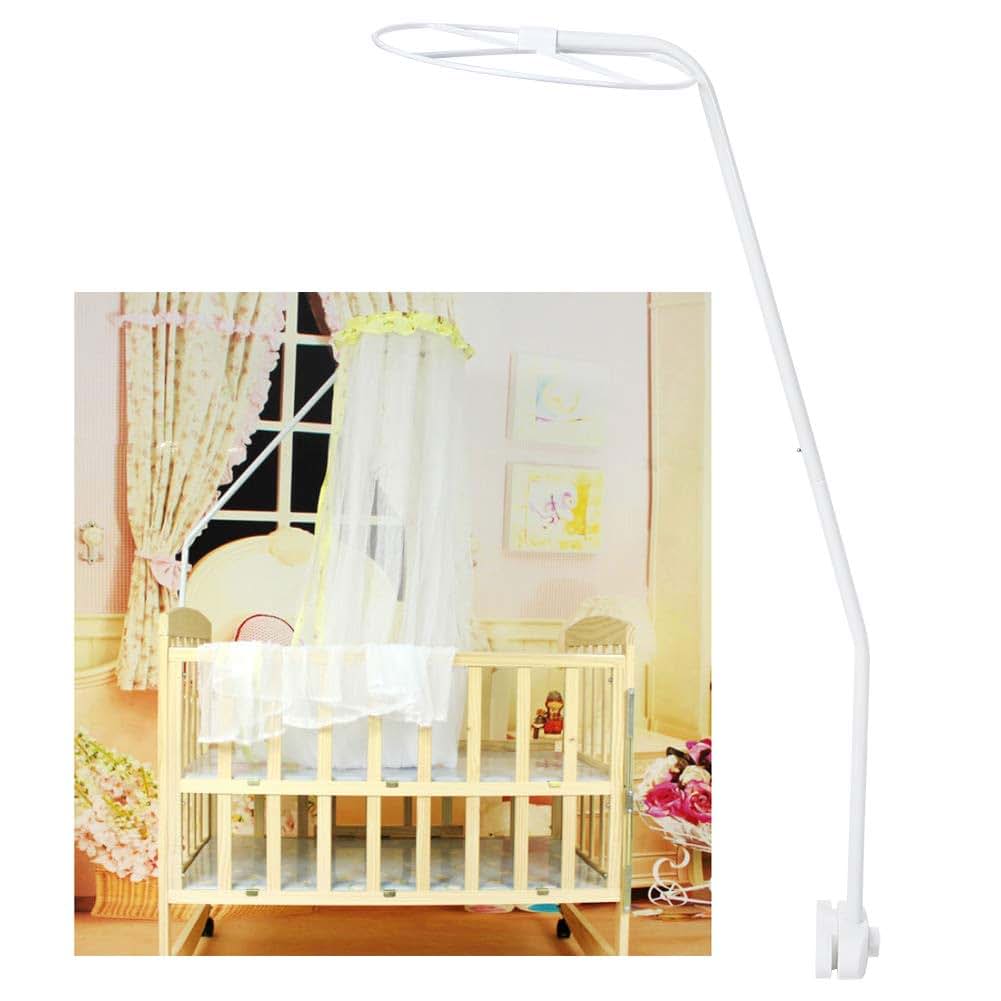 Oumefar Clip-On Bed Net Stand Holder, Height Adjustable