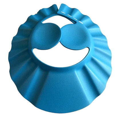 Adjustable Kids Shower Cap with Ear and Eye Protection, EVA Material, 4 Snap Buttons