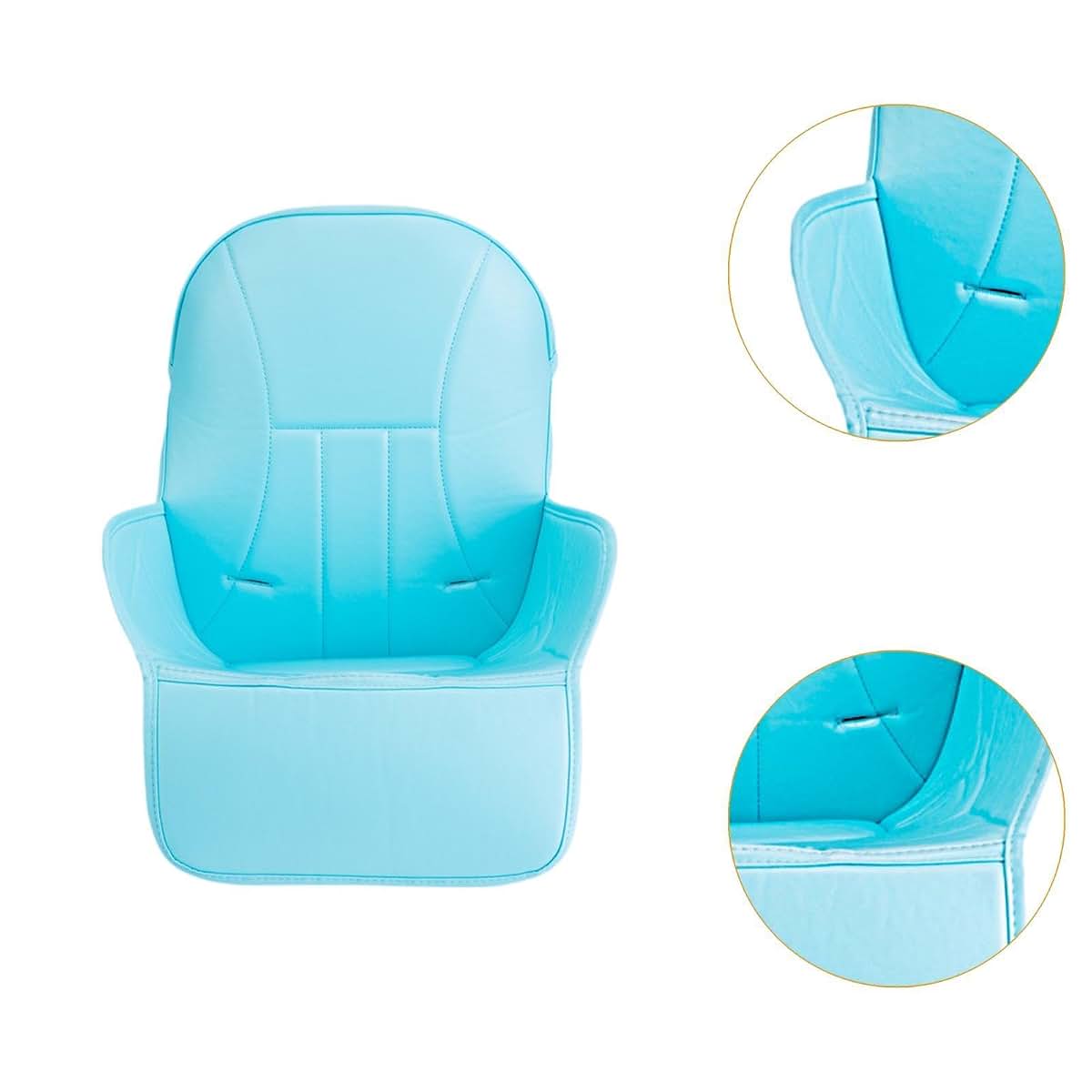 Generic High High Chair Cover Waterproof Blue