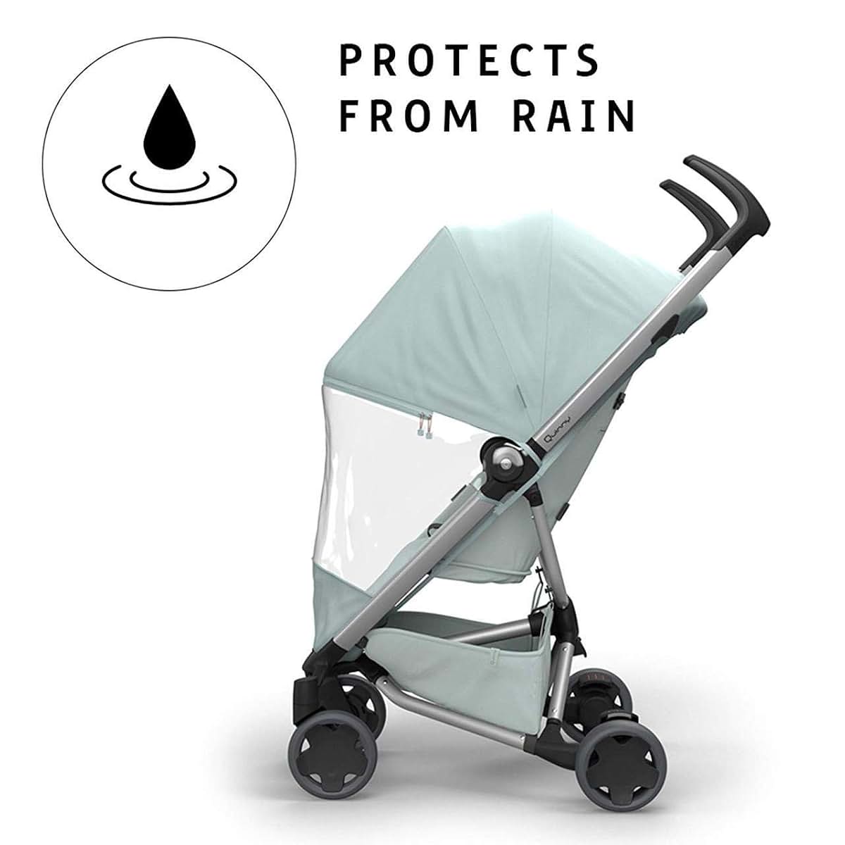 Quinny Rain Cover for Zapp Flex Strollers & Zapp Lux Tukk