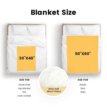JOYXBUY Custom Blanket with Photo Customized Blankets, Birthday Souvenir Gifts Personalized Baby Blanket, Baby Boy Girl (photo 2)