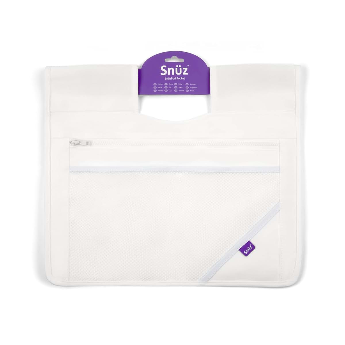 Snuz SnuzPod Hanging Diaper Caddy and Bedside Organizer, White