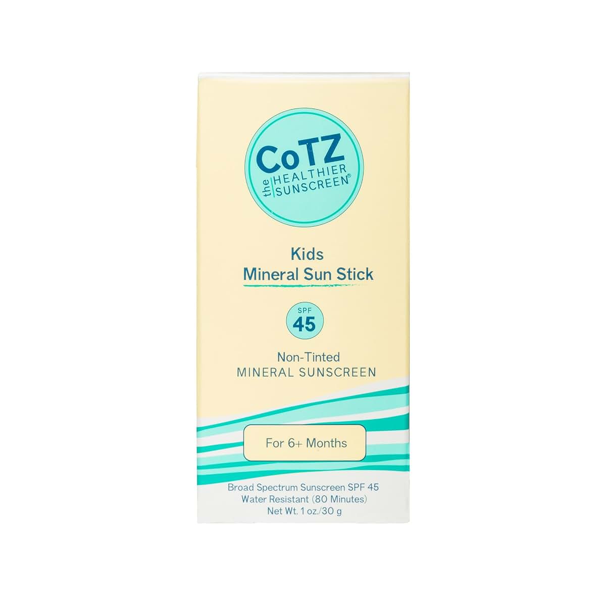 CoTZ Kids Mineral Sunscreen Stick SPF 45 Broad Spectrum