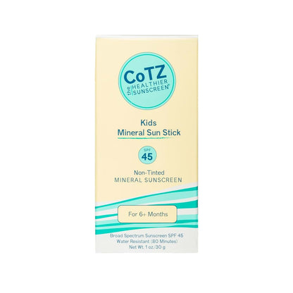 CoTZ Kids Mineral Sunscreen Stick SPF 45 Broad Spectrum