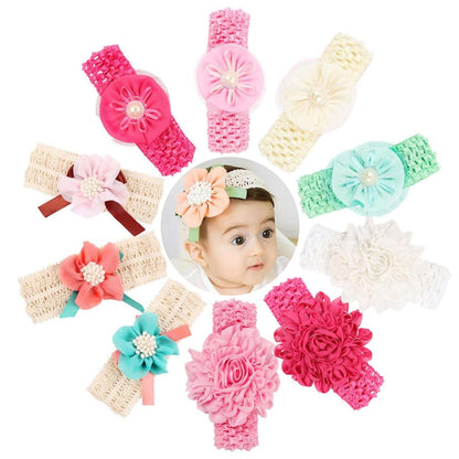 Baby Headbands for Girls and Infants, Stretch Band