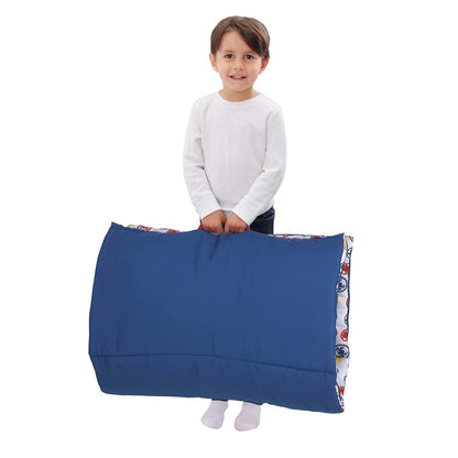 Spidey Team Up Nap Mat | Easy Fold Deluxe Toddler Play Pad