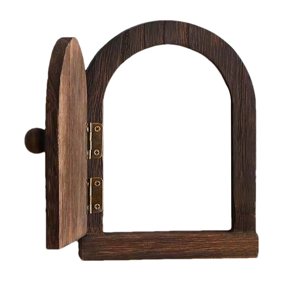 Decorative Solid Wood Fairy Door Outlet Cover Plate