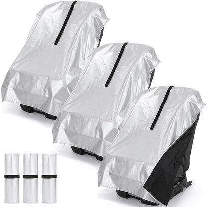 ElaraBerry Car Seat Sun Shade Cover, Reflective Heat Protector
