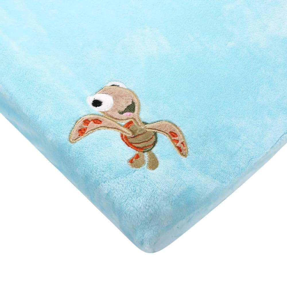 JAHbaby Oceanic Fish & Turtle Diaper Changing Table Cover (photo 2)