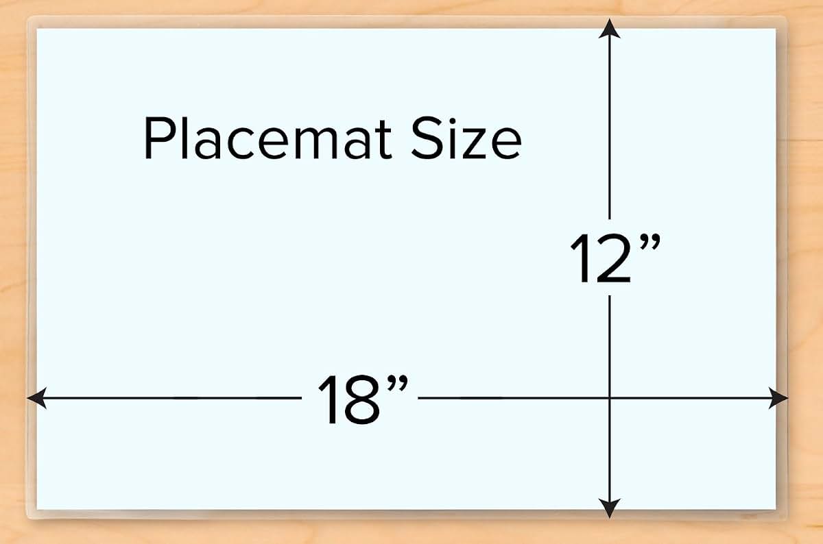 Vehicle Alphabet Personalized Placemat, By Art Appeel, 18" x 12" Inches, Laminated