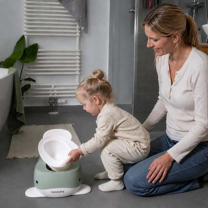 CalmoPot Whale Potty Training Toilet In Light Green (photo 2)