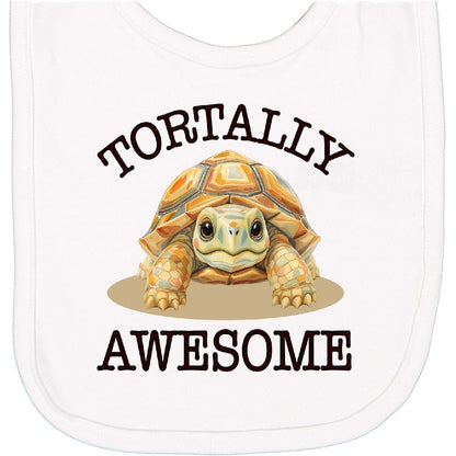 Inktastic Tortoise Cute Bib for Newborns and Infants