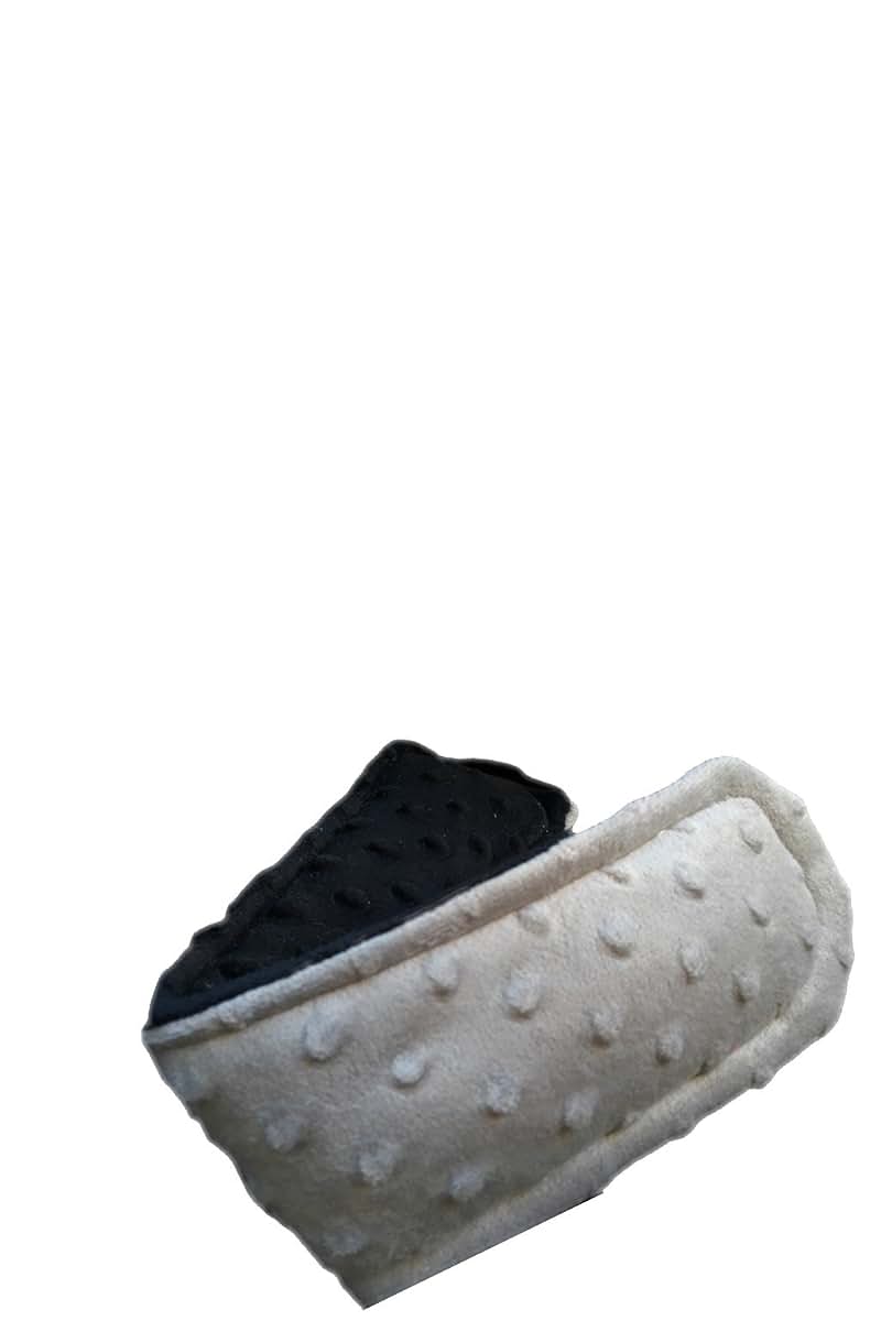 NoNods.com NoNods Car Seat Pillow Head Band REVERSIBLE BLACK/GREY (photo 2)