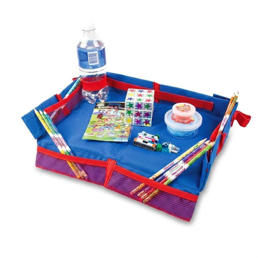 Mommy Brain Creatives Foldable Airplane Tray for Kids
