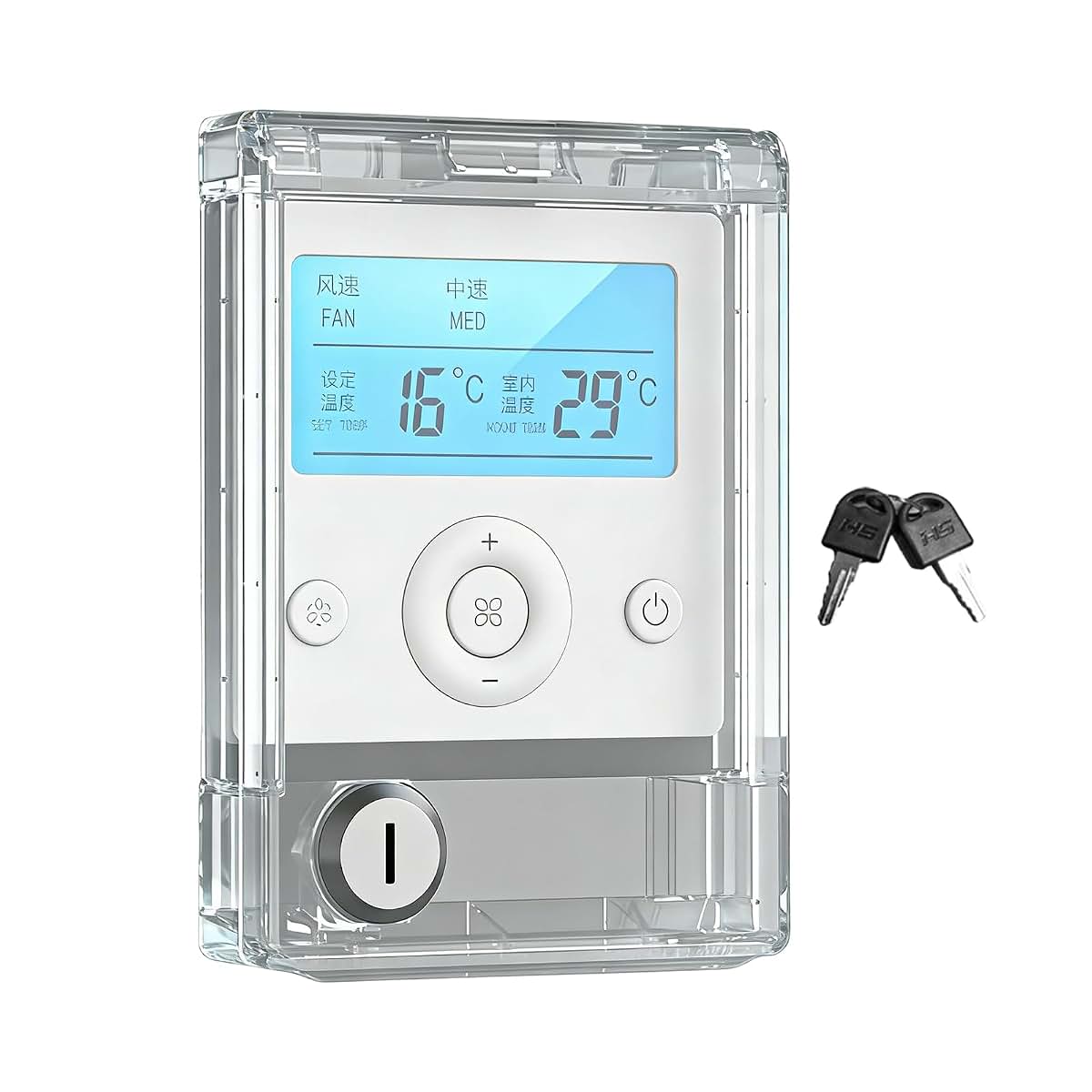 Transparent Cover, Childproof AC Controller Protector, Splash Guard
